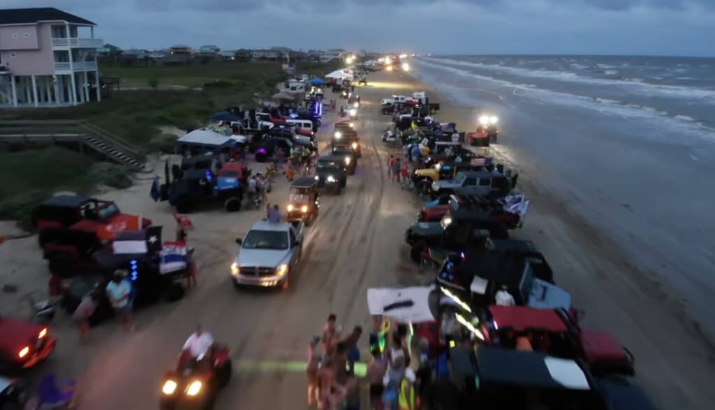 Crystal Beach Texas Jeep Weekend