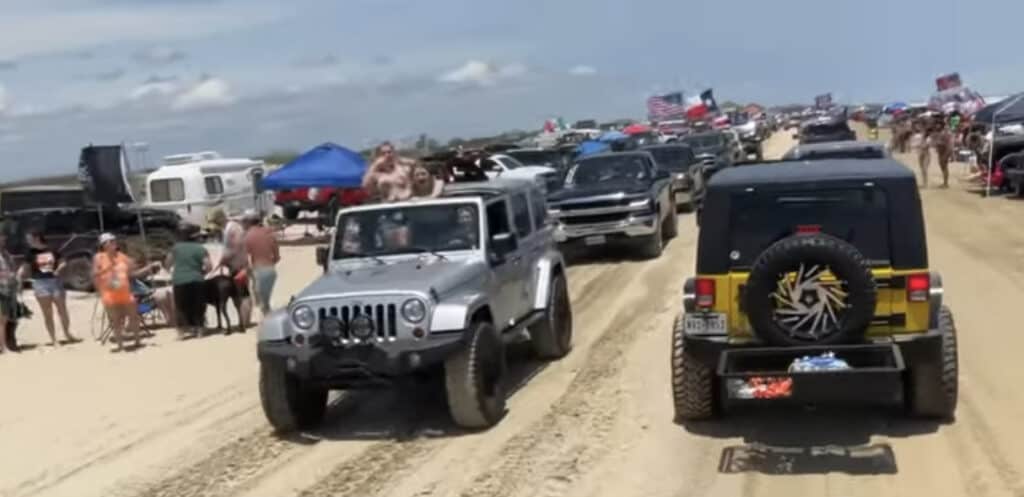 Texas 'Go Topless Jeep Weekend